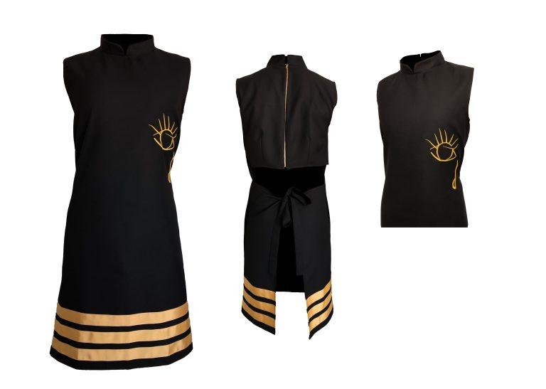 Diseño de uniformes coctelería
