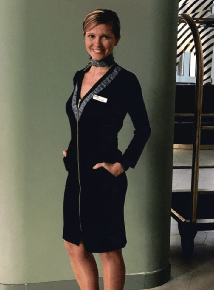 diseño de uniformes para SOMOS, el restaurante del Hotel Barceló Torre de Madrid