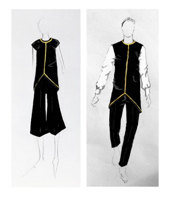 diseño de uniformes para hotel