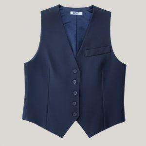 Chaleco Sofía Navy Frontal