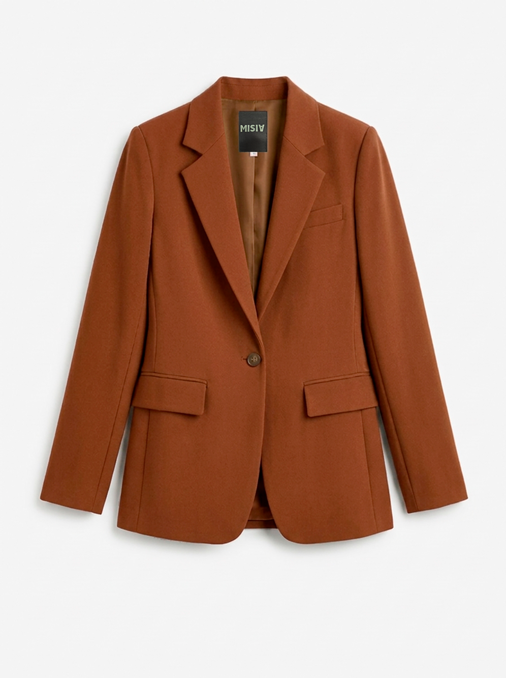 Blazer terracota mujer