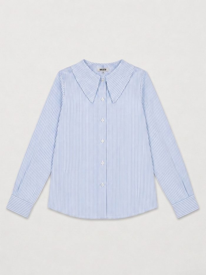 Camisa-rayas-azules-uniforme-misia