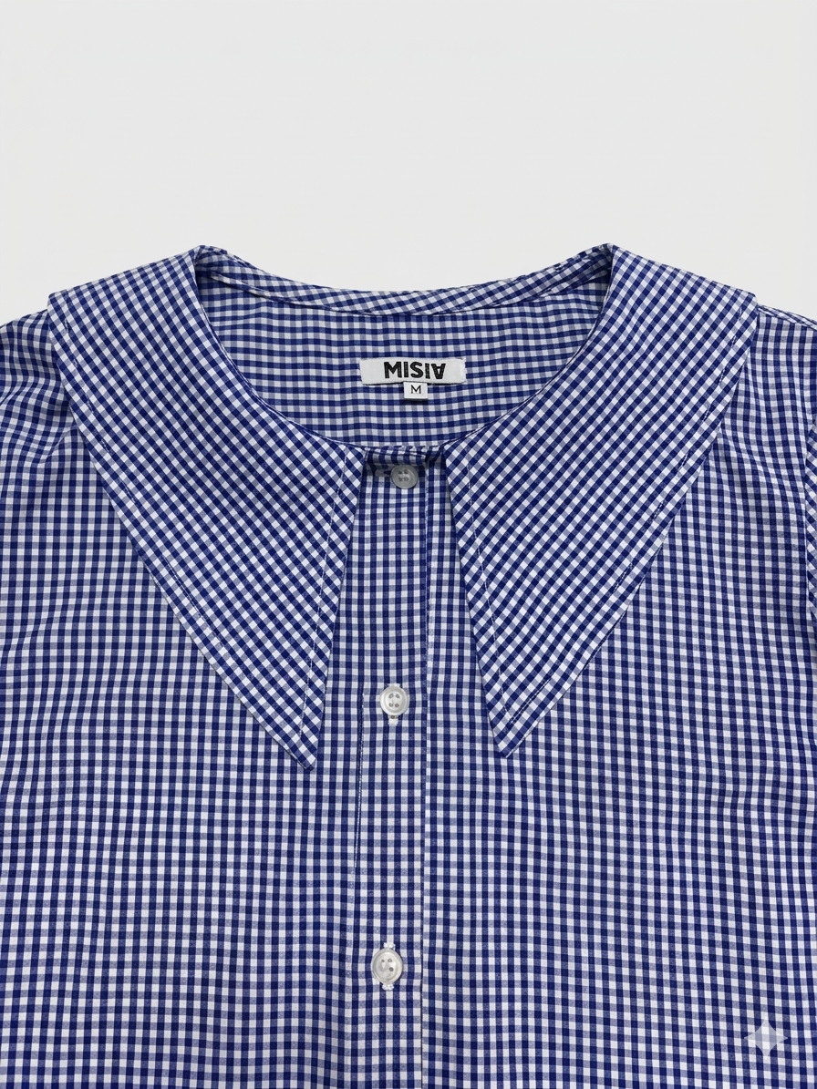 Camisa Bobo vichy azul