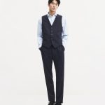 pantalón azul marino