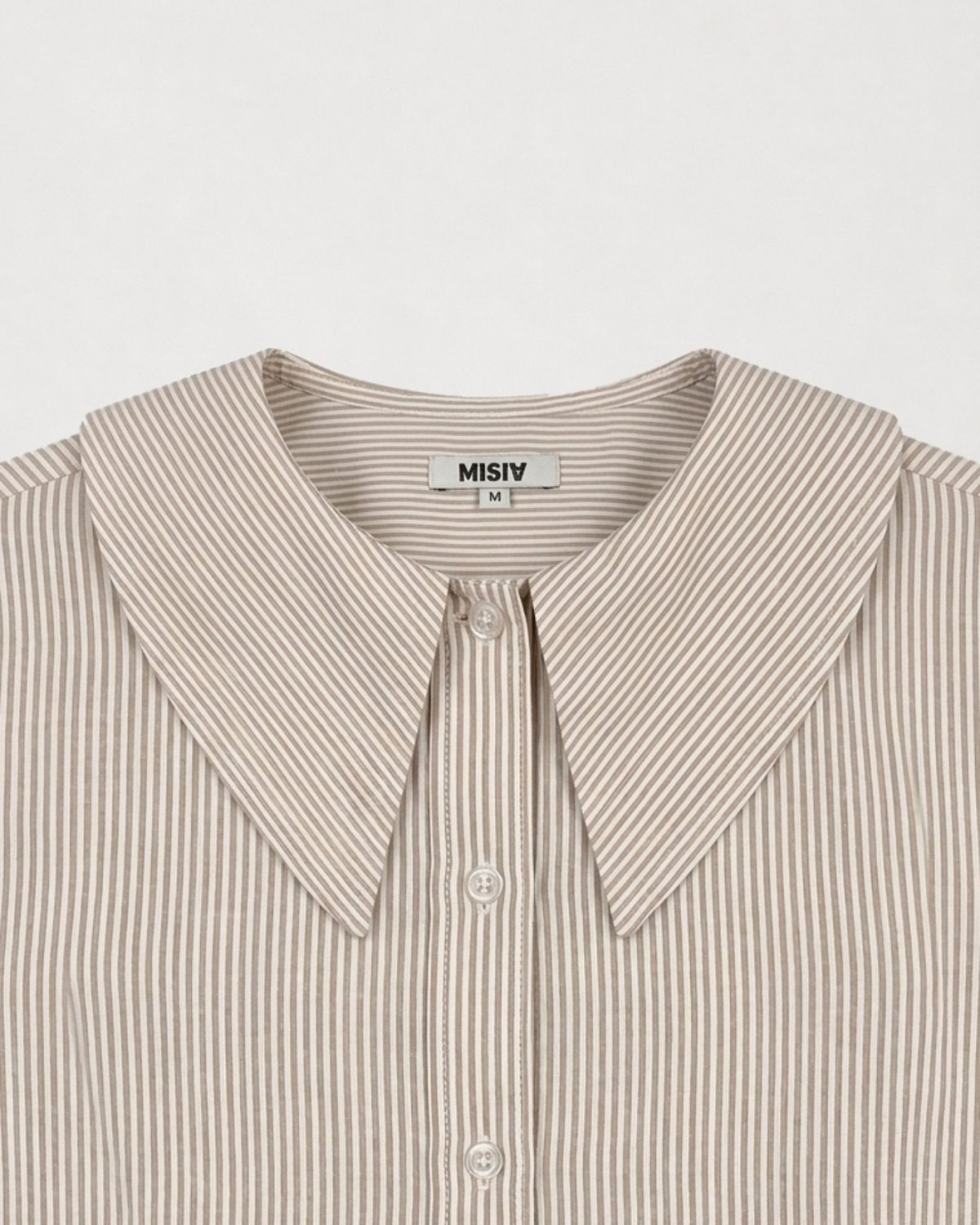 Camisa Bobo Rayas Beige