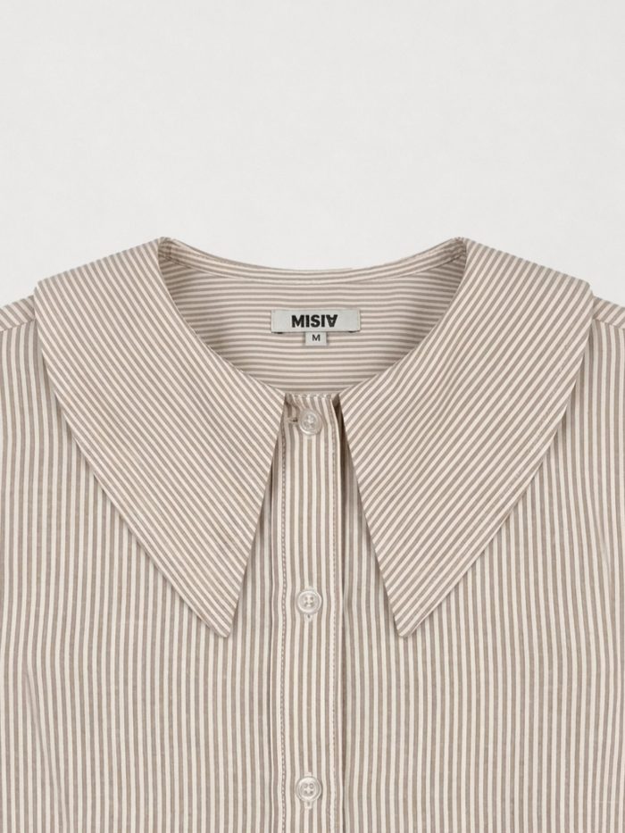 camisa-rayas-beige-uniforme-hotel-misia